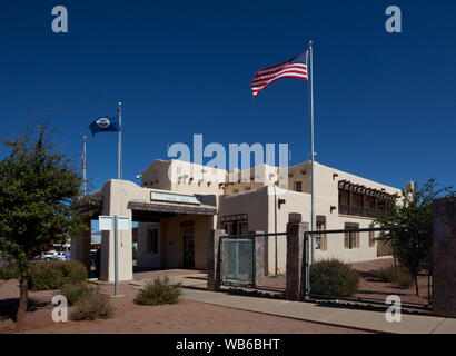 Extérieur, Border Patrol, Naco, Arizona Banque D'Images