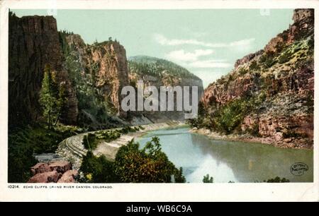 Falaises d'Echo, Grand River Canyon Banque D'Images