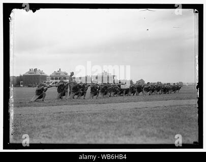 FORT MYER CAMP D'INSTRUCTION DES OFFICIERS Abstract/moyenne : 1 négatif : vitrage ; 5 x 7 in. ou moins Banque D'Images