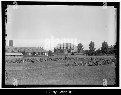 FORT MYER CAMP D'INSTRUCTION DES OFFICIERS Abstract/moyenne : 1 négatif : vitrage ; 5 x 7 in. ou moins Banque D'Images