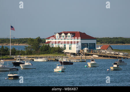 Ville de Nantucket, facilité de propagation des mollusques Brant Point, NANTUCKET, Massachusetts, United States Banque D'Images