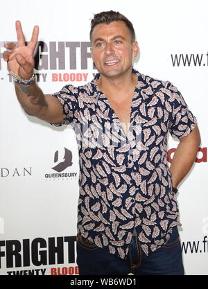 Paul Danan assiste à la troisième journée du Frightfest 2019 au Cineworld, Leicester Square à Londres. Banque D'Images