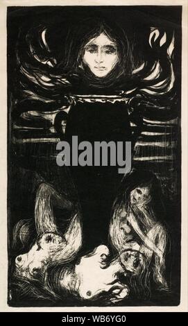 Edvard Munch - l'Urne Banque D'Images