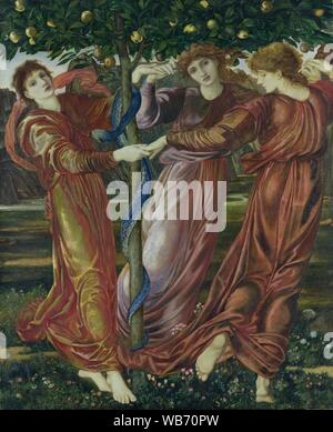 Edward Burne-Jones - Jardin des Hespérides (Kunsthalle). Banque D'Images