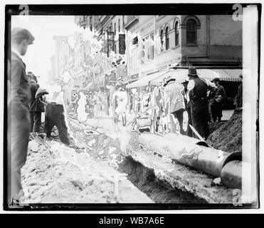 Incendie, gaz, 13e et f, [Washington] Abstract/moyenne : 1 négatif : vitrage ; 4 x 5 in. ou moins Banque D'Images