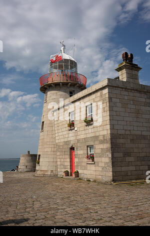 Phare de Howth, Dublin, Irlande. Banque D'Images