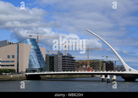 Samuel Beckett Bridge, Dublin, Irlande Banque D'Images