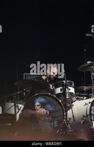 L'Etrurie Festival 2019 Eco à Cerveteri. Loredana Bertè et Smashroom J'ai besoin de concert. (Photo de Daniela Franceschelli/Pacific Press) Credit : Pacific Press Agency/Alamy Live News Banque D'Images