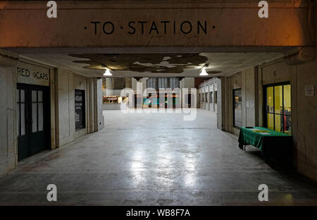 Gare centrale de Buffalo à NY Banque D'Images