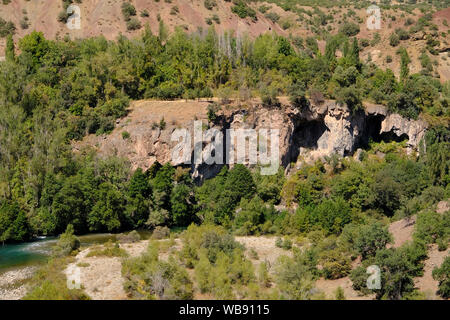 Différentes civilisations ont vécu dans la région de Tunceli, qui est la division de l'Est Fırat région anatolienne, depuis le premier âge. Banque D'Images