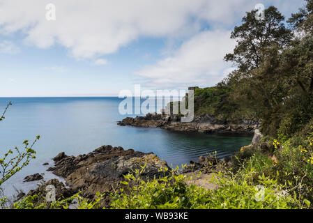 Readymoney cove Fowey Banque D'Images