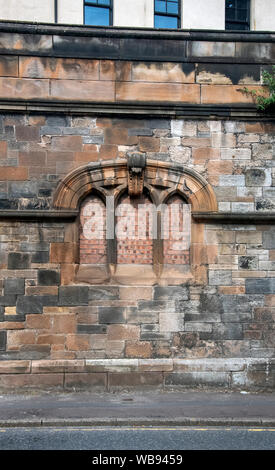 Paisley, Scotland, UK. 24 Août 2019 : l'ancienne caserne de pompiers de Paisley sur la rue Gordon. Banque D'Images