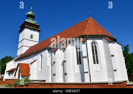 L'Église réformée, Sajószentpéter, Hongrie, Magyarország Banque D'Images