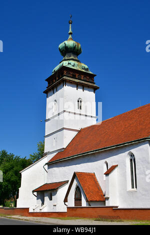 L'Église réformée, Sajószentpéter, Hongrie, Magyarország Banque D'Images
