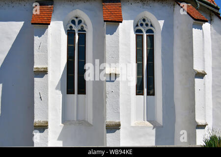 L'Église réformée, Sajószentpéter, Hongrie, Magyarország Banque D'Images