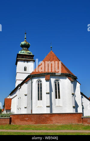 L'Église réformée, Sajószentpéter, Hongrie, Magyarország Banque D'Images