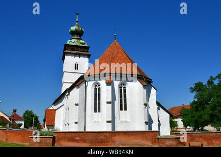 L'Église réformée, Sajószentpéter, Hongrie, Magyarország Banque D'Images