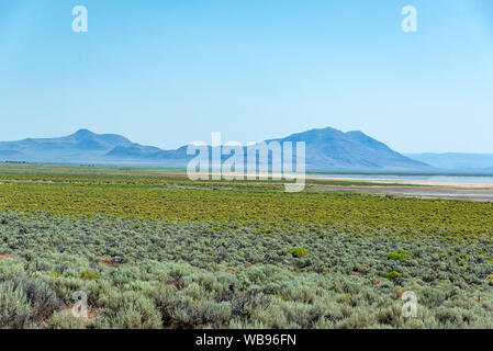 Magnifique paysage de l'Alvord Desert dans le sud-est de l'Oregon Banque D'Images