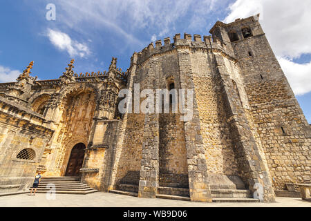 Le monastère de l'Ordre du Christ, Tomar, Portugal Banque D'Images