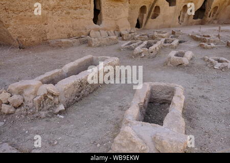 Dara est une ancienne ville historique situé sur la route Mardin-Nusaybin, dans les limites d'Oğuz Village. Banque D'Images