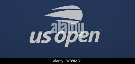 New York, USA. Août 25, 2019. Flushing Meadows New York, US Open de Tennis 25/08/2019 US Open de Tennis Crédit logo : Roger Parker/Alamy Live News Banque D'Images