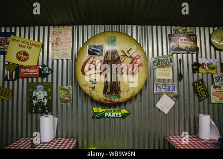 Rare Vintage Coca Cola Sign Banque D'Images