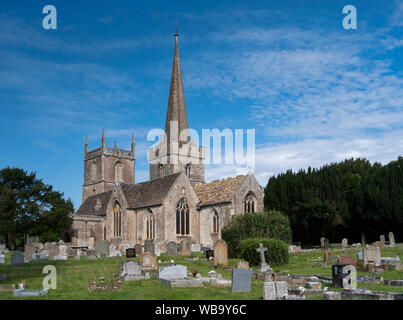 St Mary's Parish Church, Purton, près de Swindon, Wiltshire, England, UK Banque D'Images