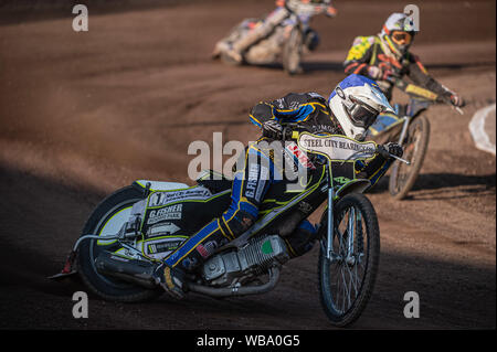 Sheffield, Royaume-Uni. Août 25, 2019. SHEFFIELD, Angleterre 25 août au cours de la National League Championship Stade Owlerton paires à Sheffield, le dimanche 25 août 2019 (Crédit : Ian Charles | MI News) Credit : MI News & Sport /Alamy Live News Banque D'Images