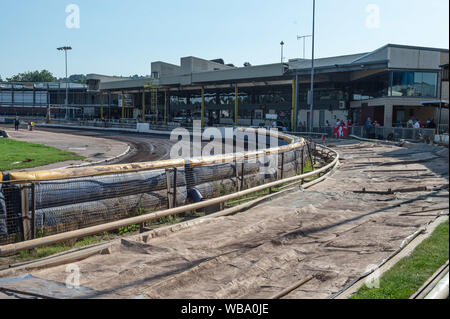 Sheffield, Royaume-Uni. Août 25, 2019. SHEFFIELD, Angleterre 25 AOÛT Stade Owlerton au cours de la National League Championship Stade Owlerton paires à Sheffield, le dimanche 25 août 2019 (Crédit : Ian Charles | MI News) Credit : MI News & Sport /Alamy Live News Banque D'Images