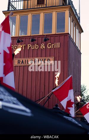 Fort Pub & Grill Banque D'Images