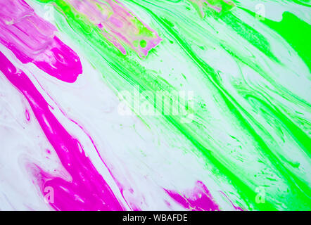 Résumé fond peinture haute en couleur dans l'art fluide technique. Modèle à la mode. Banque D'Images