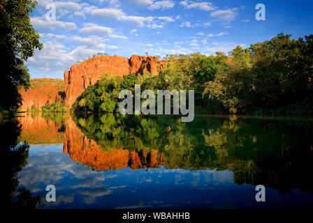 Gorge principale, Boodjamulla (Lawn Hill) National Park, dans le Queensland, Australie Banque D'Images