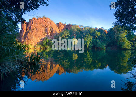 Gorge principale, Boodjamulla (Lawn Hill) National Park, dans le Queensland, Australie Banque D'Images