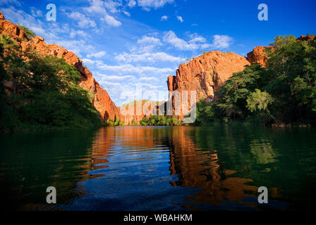 Gorge principale, Boodjamulla (Lawn Hill) National Park, dans le Queensland, Australie Banque D'Images