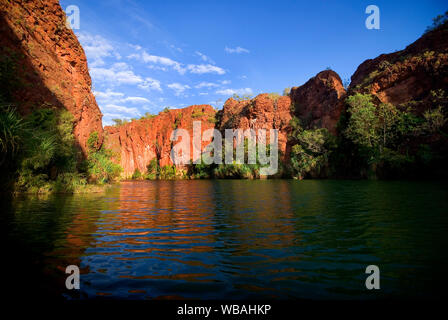 Gorge principale, Boodjamulla (Lawn Hill) National Park, dans le Queensland, Australie Banque D'Images