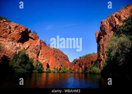 Gorge principale, Boodjamulla (Lawn Hill) National Park, dans le Queensland, Australie Banque D'Images