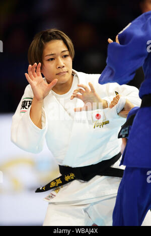 Nippon Budokan, Tokyo, Japon. Août 25, 2019. Funa Tonaki (JPN), le 25 août 2019 -Le Judo : le championnat du monde de judo 2019 Tokyo -48 kg femmes finale à Nippon Budokan, Tokyo, Japon. Credit : AFLO/Alamy Live News Banque D'Images