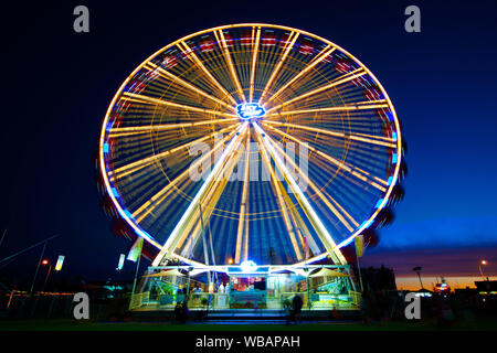 Skyview grande roue, Fremantle, Australie occidentale Banque D'Images