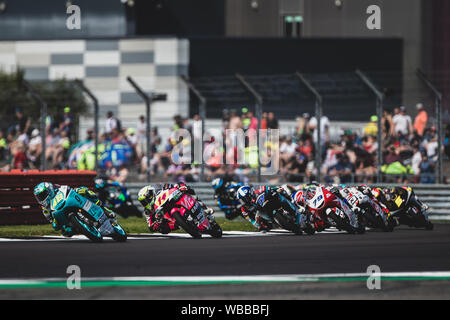 Silverstone MotoGP 2019 Banque D'Images