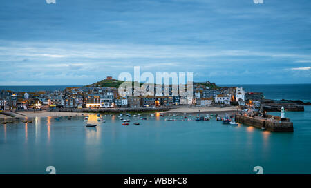 St Ives harbour Banque D'Images