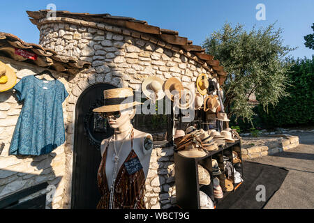 Boutique à Saint-Paul-de-Vence, Département des Alpes-Maritimes, région Provence-Alpes-Côte d'Azur, France Banque D'Images