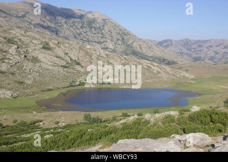 Lac de Nino, France, Corse, GR20 Banque D'Images