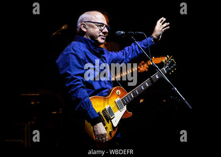 25 août 2019, Toronto, Ontario, Canada : auteur-compositeur-interprète britannique, Mark Knopfler a exécuté un sold out show à Toronto. En photo : Mark Knopfler (crédit Image : © Angel Marchini/Zuma sur le fil) Banque D'Images