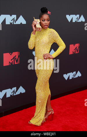 Newark, USA. Août 26, 2019. Newark, NJ, USA. Août 26, 2019. Keke Palmer à l'atténuation au MTV 2019 Prudential Center de Newark, New Jersey. Le 26 août 2019. Credit : Dc/media/Alamy Punch Live News Crédit : MediaPunch Inc/Alamy Live News Banque D'Images