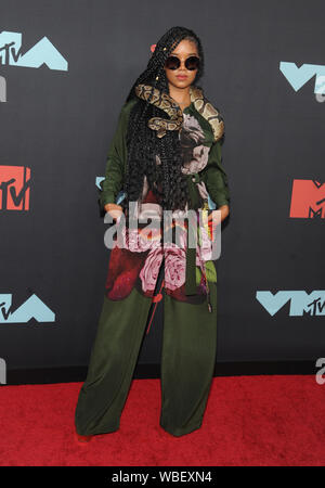 Newark, USA. Août 26, 2019. Newark, NJ, USA. Août 26, 2019. 2019 H.E.R. à l'atténuation de MTV à Prudential Center de Newark, New Jersey. Le 26 août 2019. Crédit : John Palmer/media/Alamy Punch Live News Crédit : MediaPunch Inc/Alamy Live News Banque D'Images