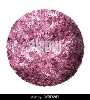 Sakura ball couleur rose. Illustration 3D rendu. 3D Illustration. Fond blanc isoler. Nature et Jardins design. Banque D'Images