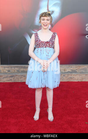 Westwood, ca. Août 26, 2019. Sophia Lillis, à première de Warner Bros Pictures' 'Il' Chapitre deux du Regency Village Theatre à Westwood, en Californie le 26 août 2019. Credit : Faye Sadou/media/Alamy Punch Live News Banque D'Images