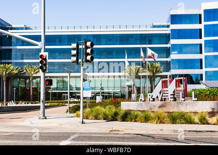 26 août 2019 Santa Clara / CA / uSA - Marvell Technology Group siège social dans la Silicon Valley ; Marvell Technology Group est un semiconducto Banque D'Images