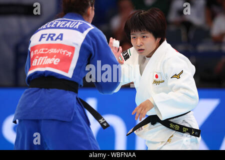 Nippon Budokan, Tokyo, Japon. Août 27, 2019. Yoshida Tsukasa (JPN), le 27 août 2019 - Judo : le championnat du monde de judo 2019 Tokyo Women's -57kg partie d'élimination au Nippon Budokan, Tokyo, Japon. Credit : Yohei Osada/AFLO SPORT/Alamy Live News Banque D'Images