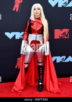 Ava participant à la Max MTV Video Music Awards 2019 qui a eu lieu au Prudential Center de Newark, New Jersey. Banque D'Images